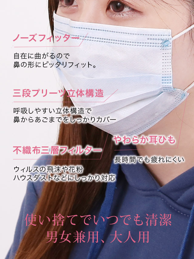 tika ティカ マスク コロナウイルス