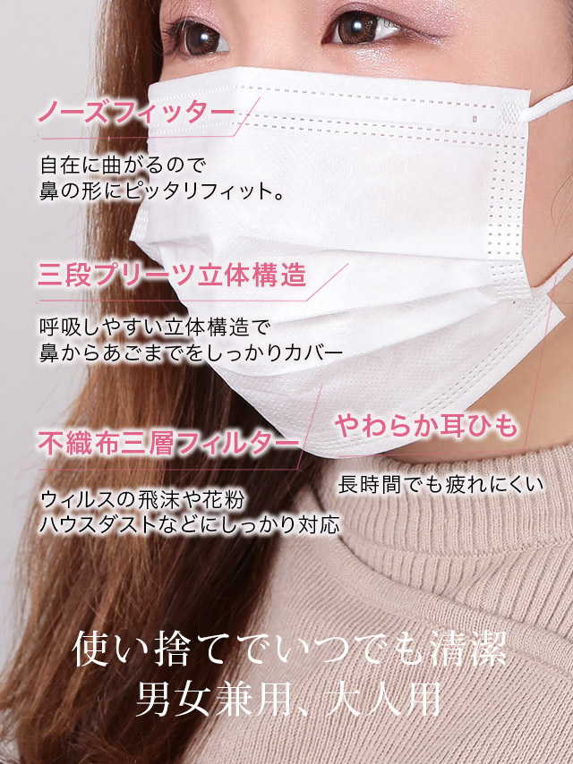 tika ティカ マスク コロナウイルス