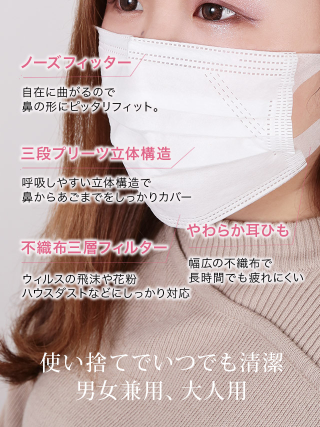 tika ティカ マスク コロナウイルス
